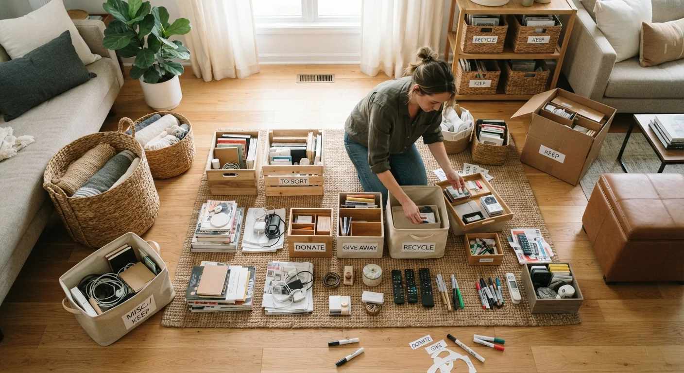 Before You Buy More Storage Bins: A Room-by-Room Audit Checklist