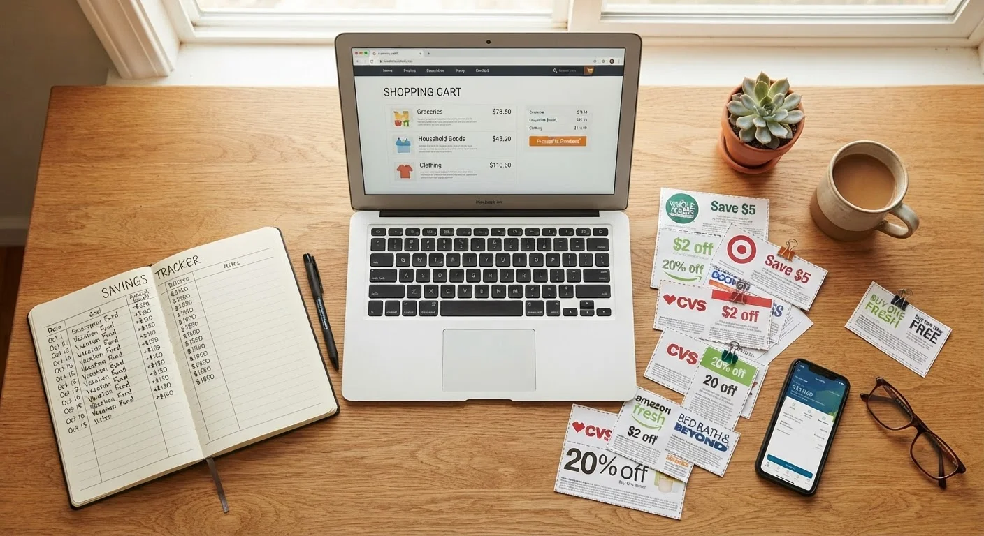 Building a Personal Savings System Around Coupons and Cashback