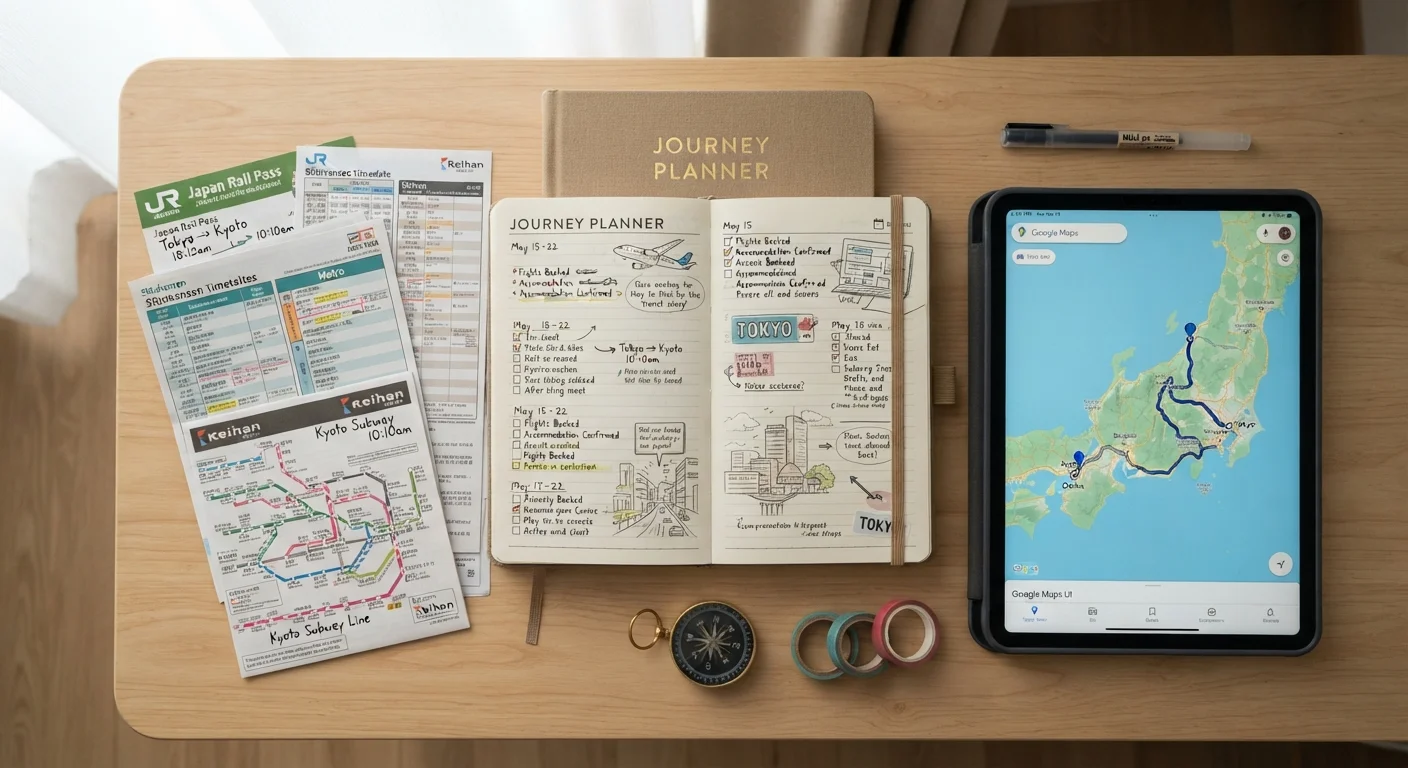 Building a Trip Itinerary Around Transportation Windows
