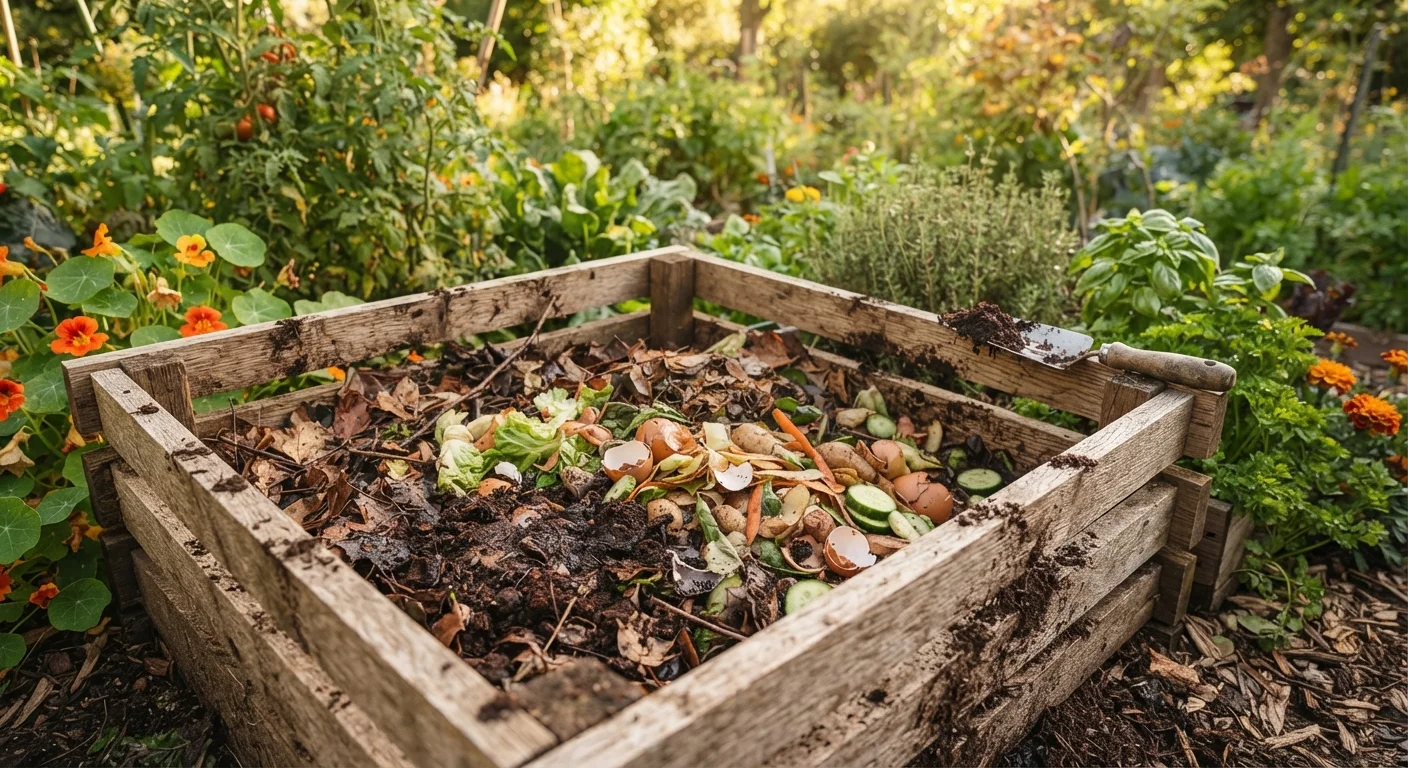 Composting at Home: Turning Kitchen Scraps into Free Garden Fertilizer