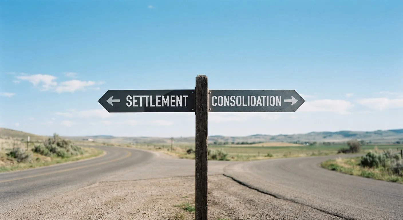 Debt Settlement vs. Debt Consolidation