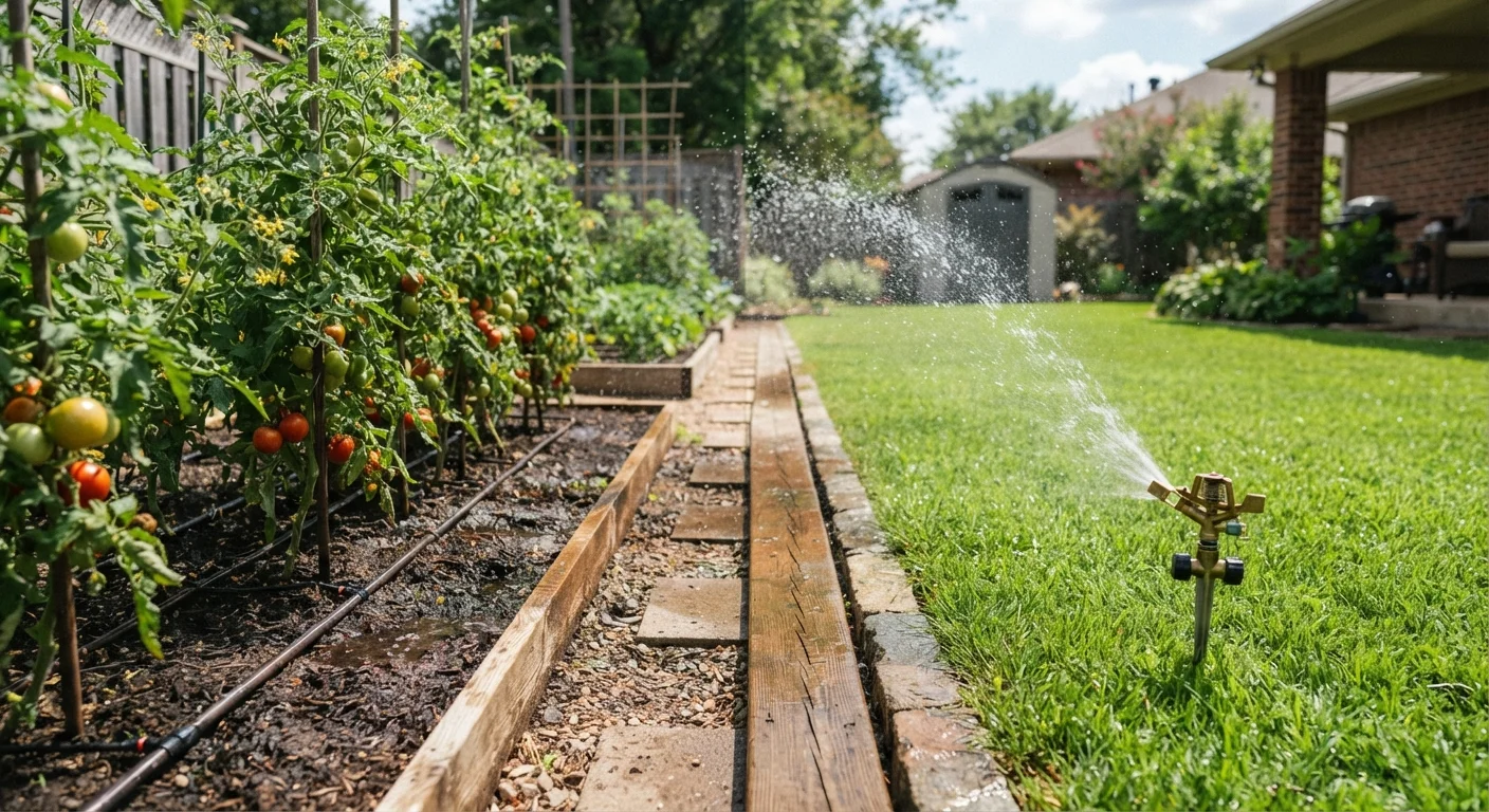 Drip Irrigation vs. Sprinkler Systems for Home Gardens
