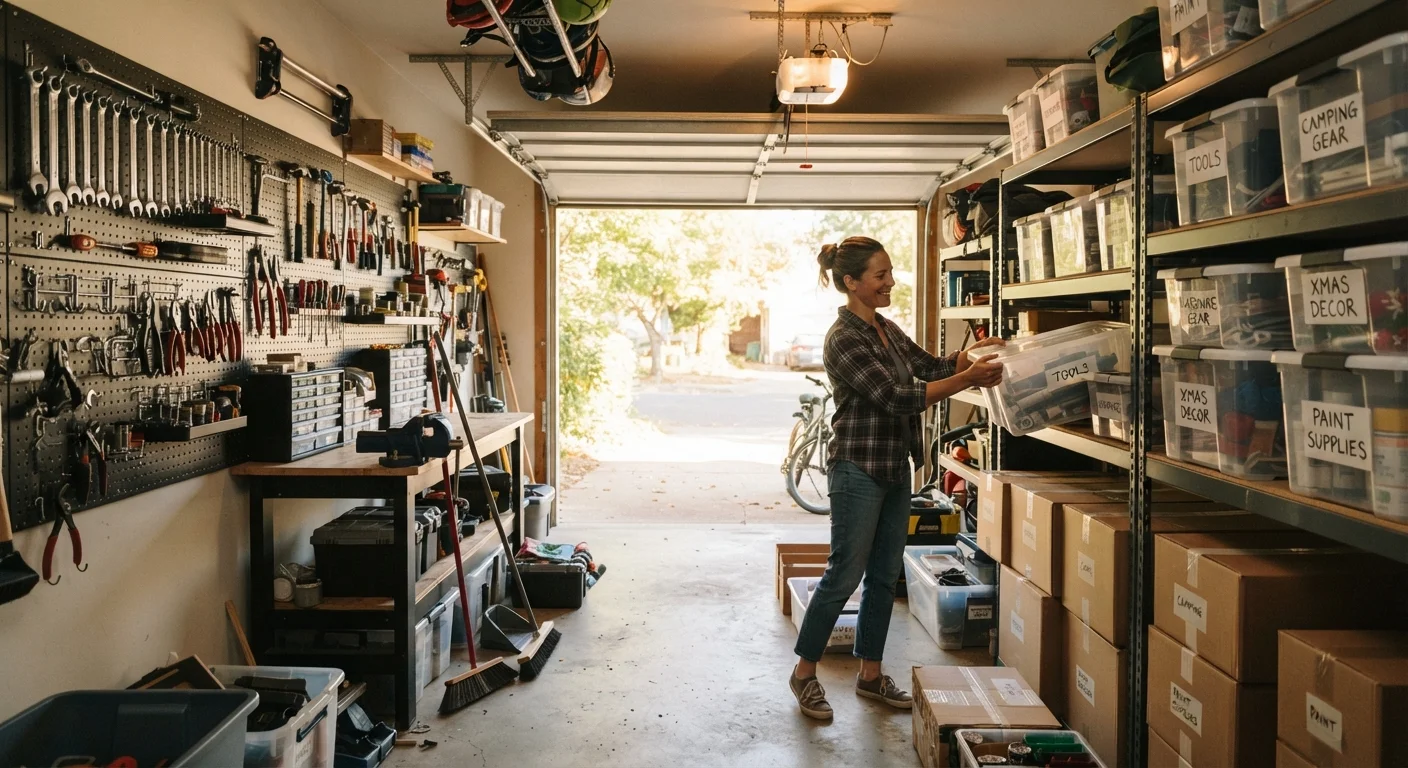 Garage Organization From Scratch: A Practical Starting Point for Overwhelmed Homeowners