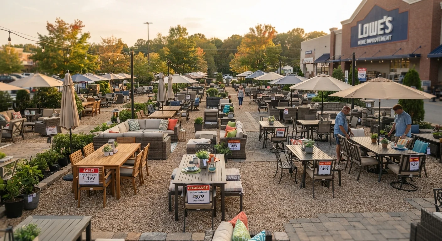 Garden and Outdoor Furniture: The Late-Summer Pricing Window