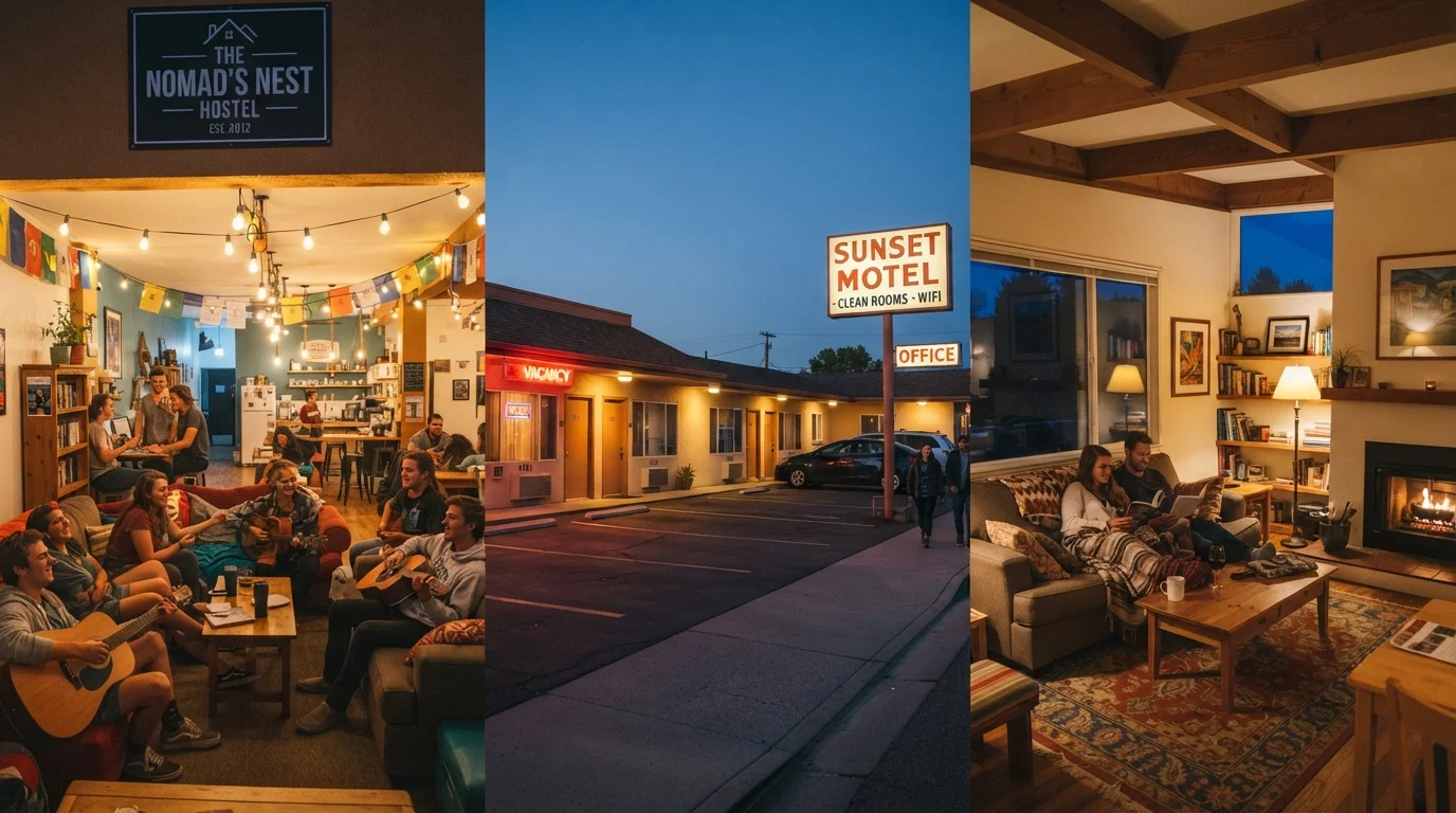 Hostels, Motels, and Vacation Rentals: Choosing the Right Budget Stay