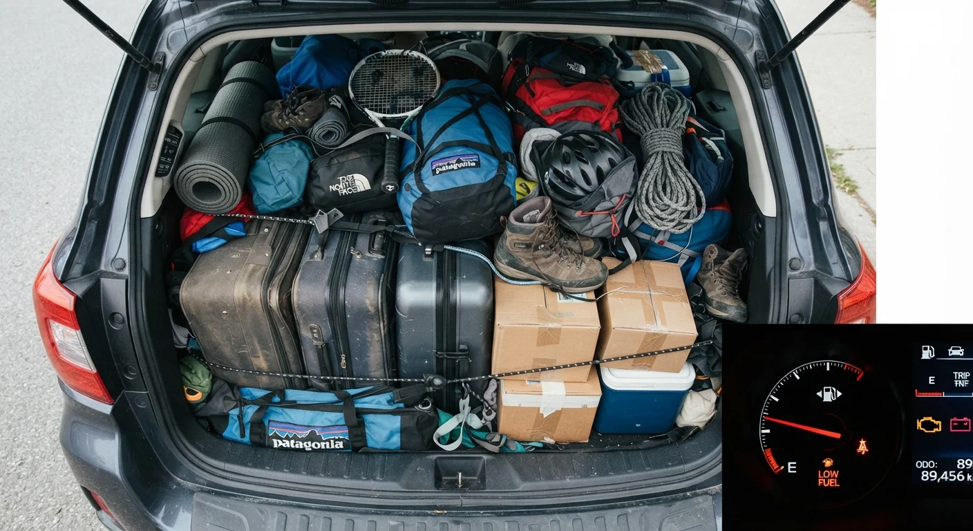 How Vehicle Load Affects Fuel Consumption — and What to Leave at Home