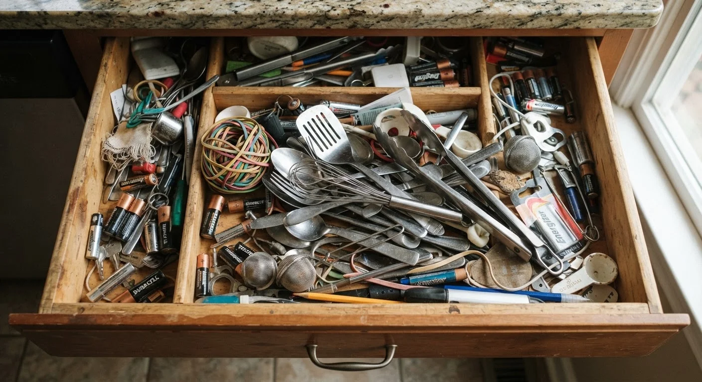Kitchen Drawer Chaos: Why It Keeps Coming Back and How to Stop It