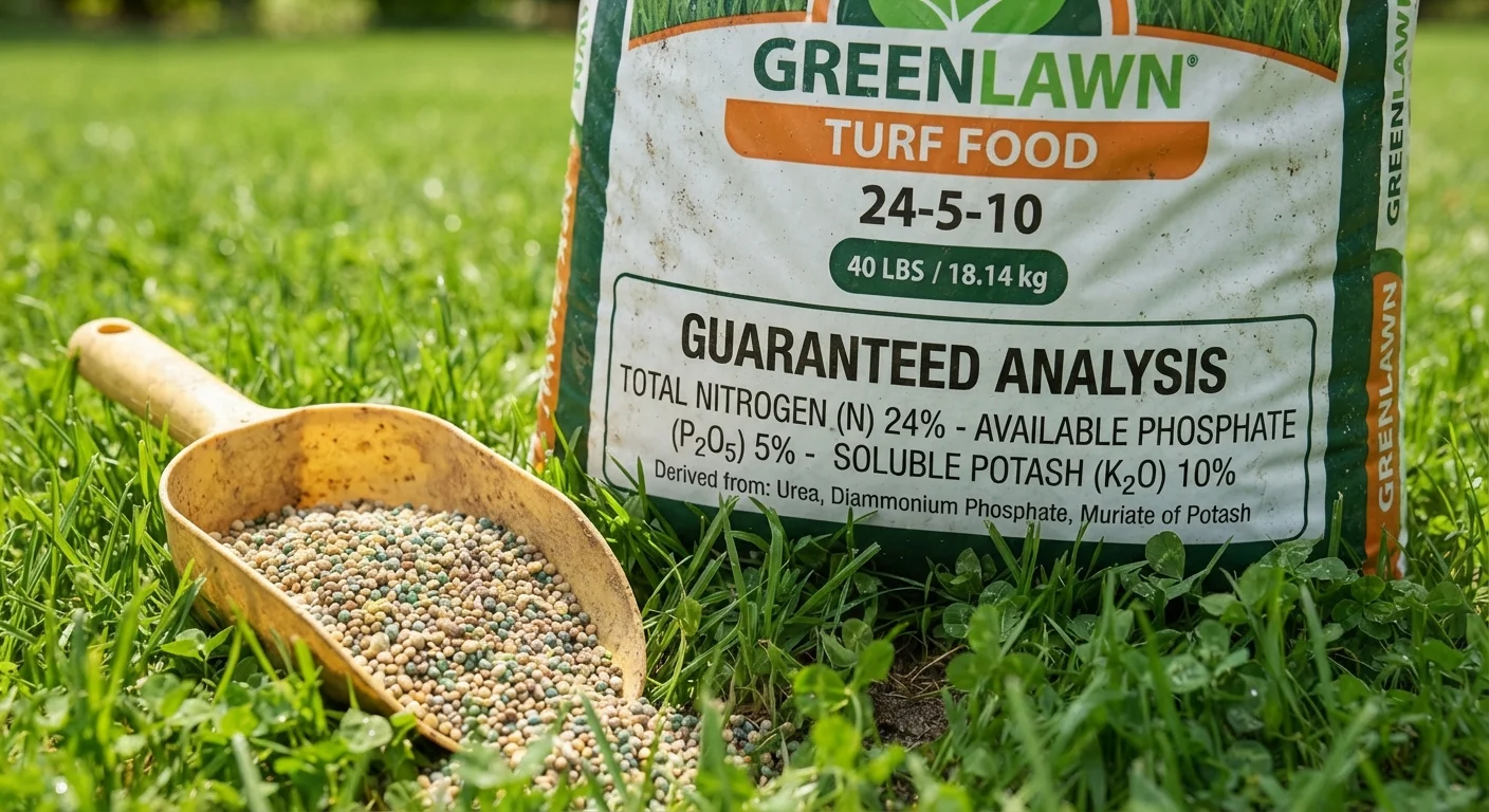 Lawn Fertilization: What the Numbers on the Bag Actually Mean