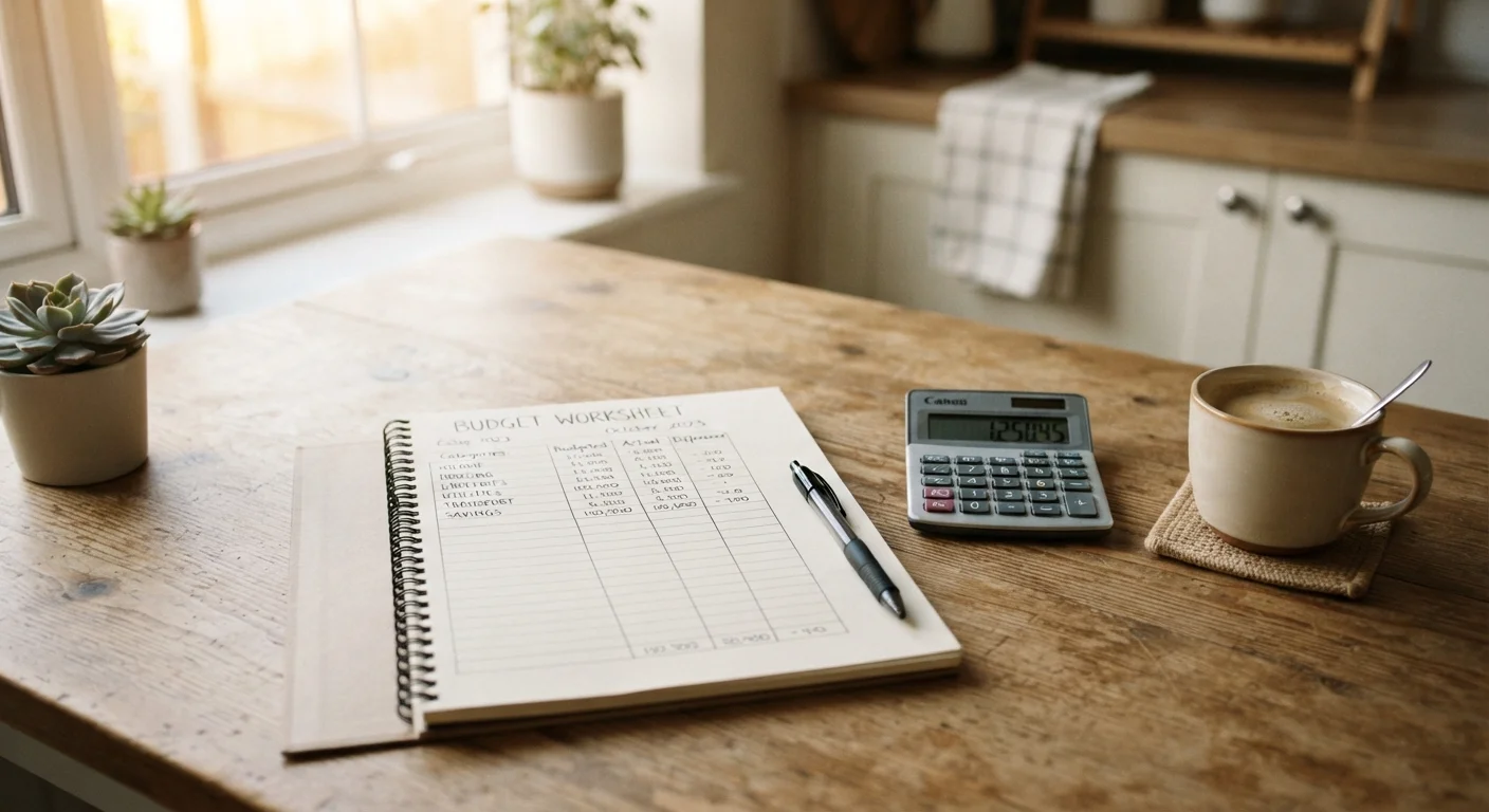Monthly Budget Setup Checklist for US Households