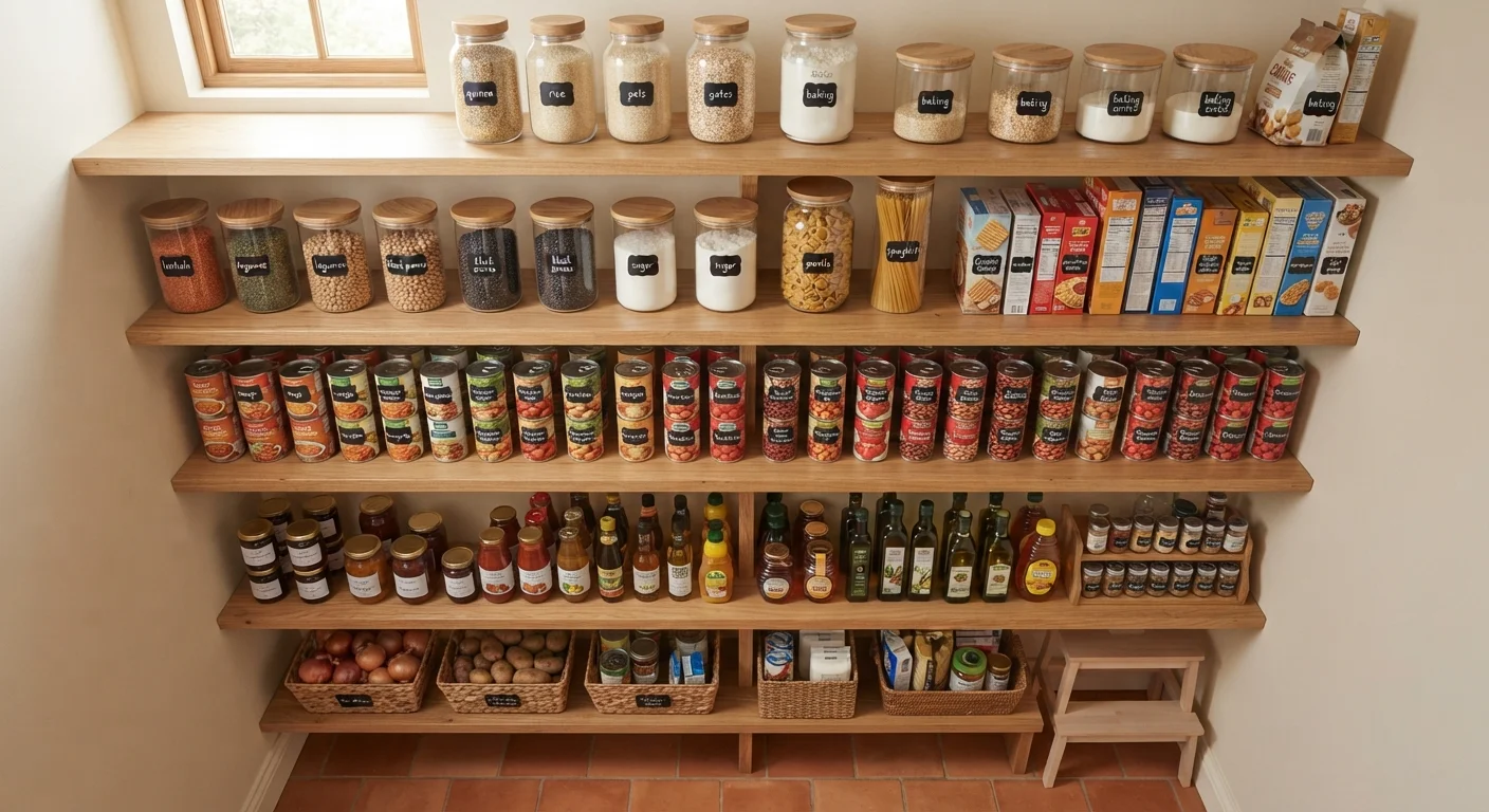 Pantry-First Grocery Shopping: Eating Well Without the Waste