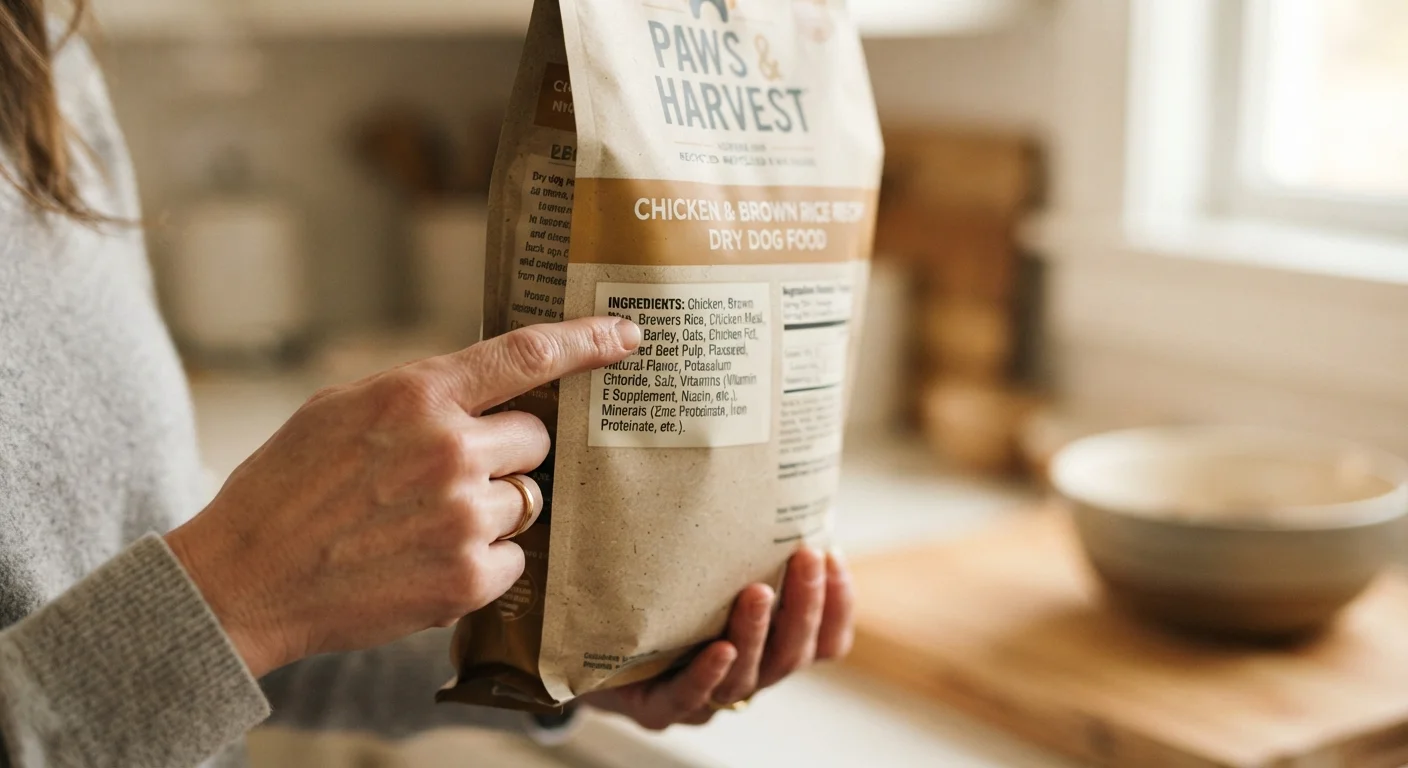 Pet Food Labels Decoded: What the Ingredient List Actually Tells You