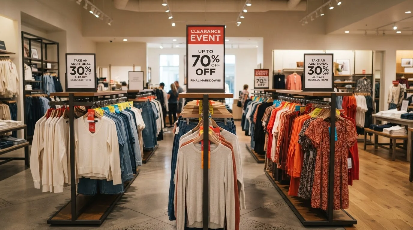 Reading a Retailer's Markdown Schedule Before You Shop