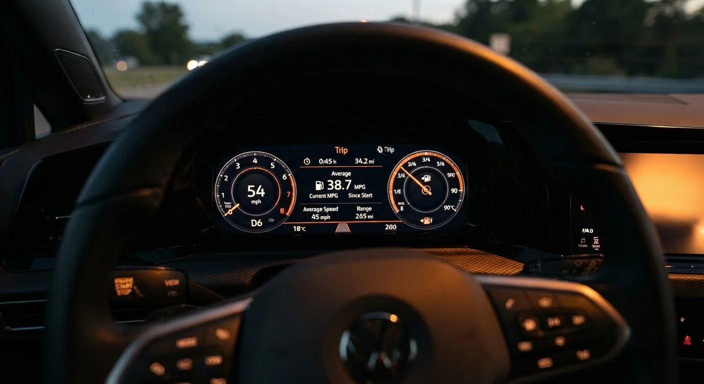 Reading Your Car's Fuel Economy Data: What the Onboard Display Is Actually Telling You