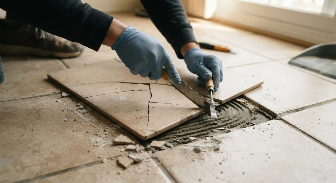 Repairing a Damaged Tile Without Replacing the Entire Floor