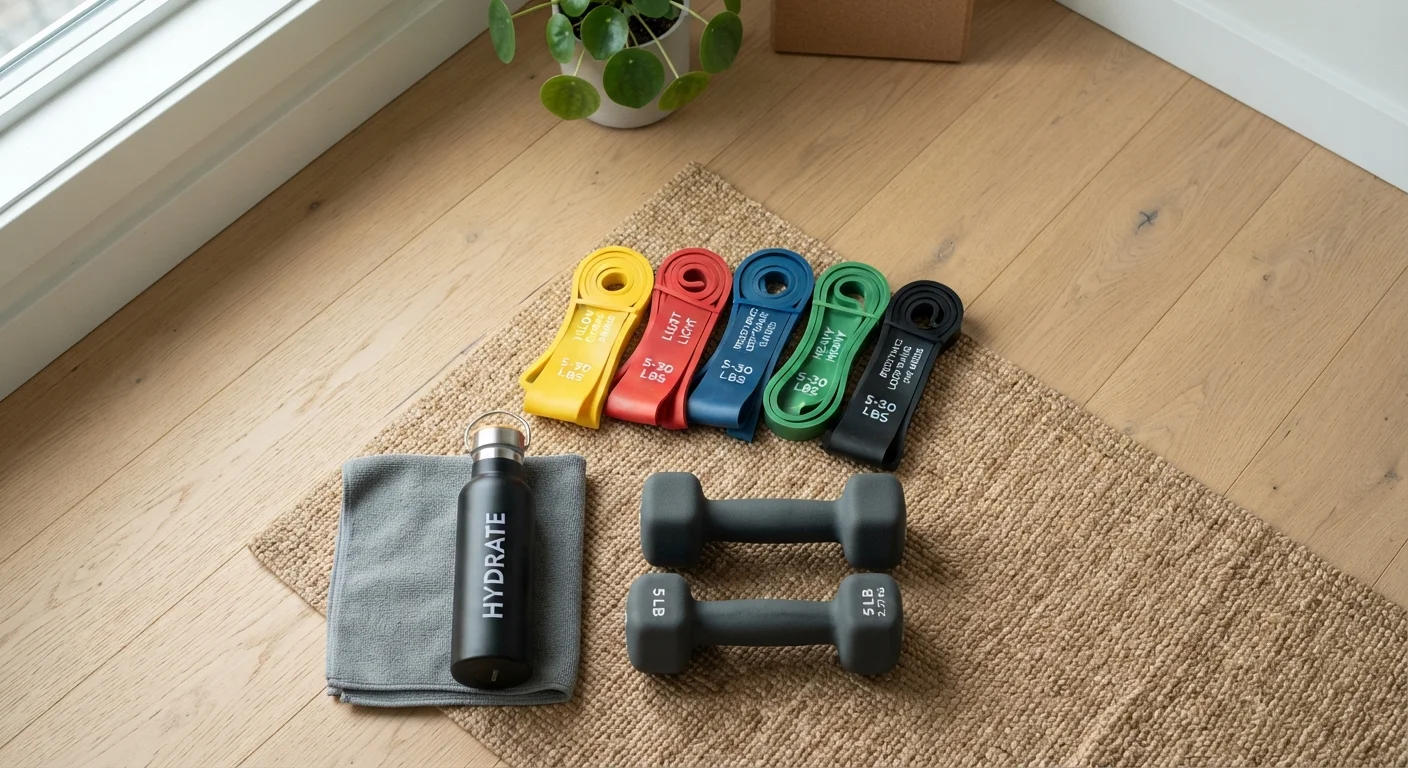Resistance Bands vs. Dumbbells for Home Strength Training