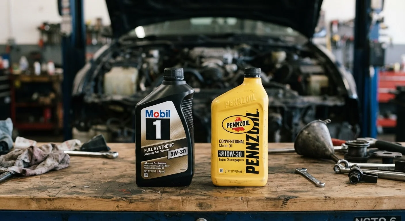 Synthetic vs. Conventional Motor Oil: What Actually Matters for Your Engine