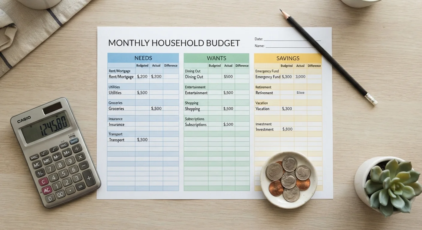 The 50/30/20 Rule Explained: A Simple Framework for Household Spending