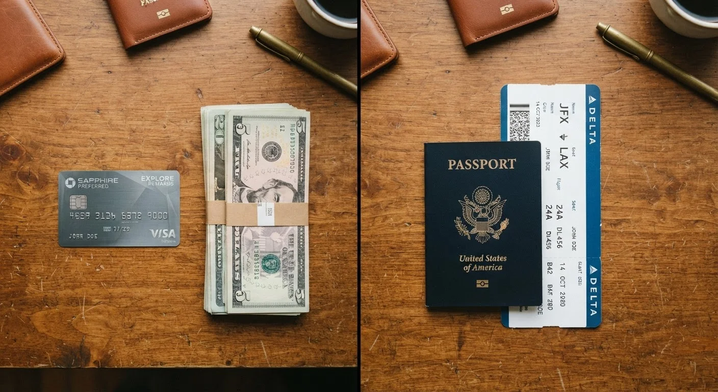 Travel Reward Points vs. Cash Savings: Two Approaches to Funding Your Trip