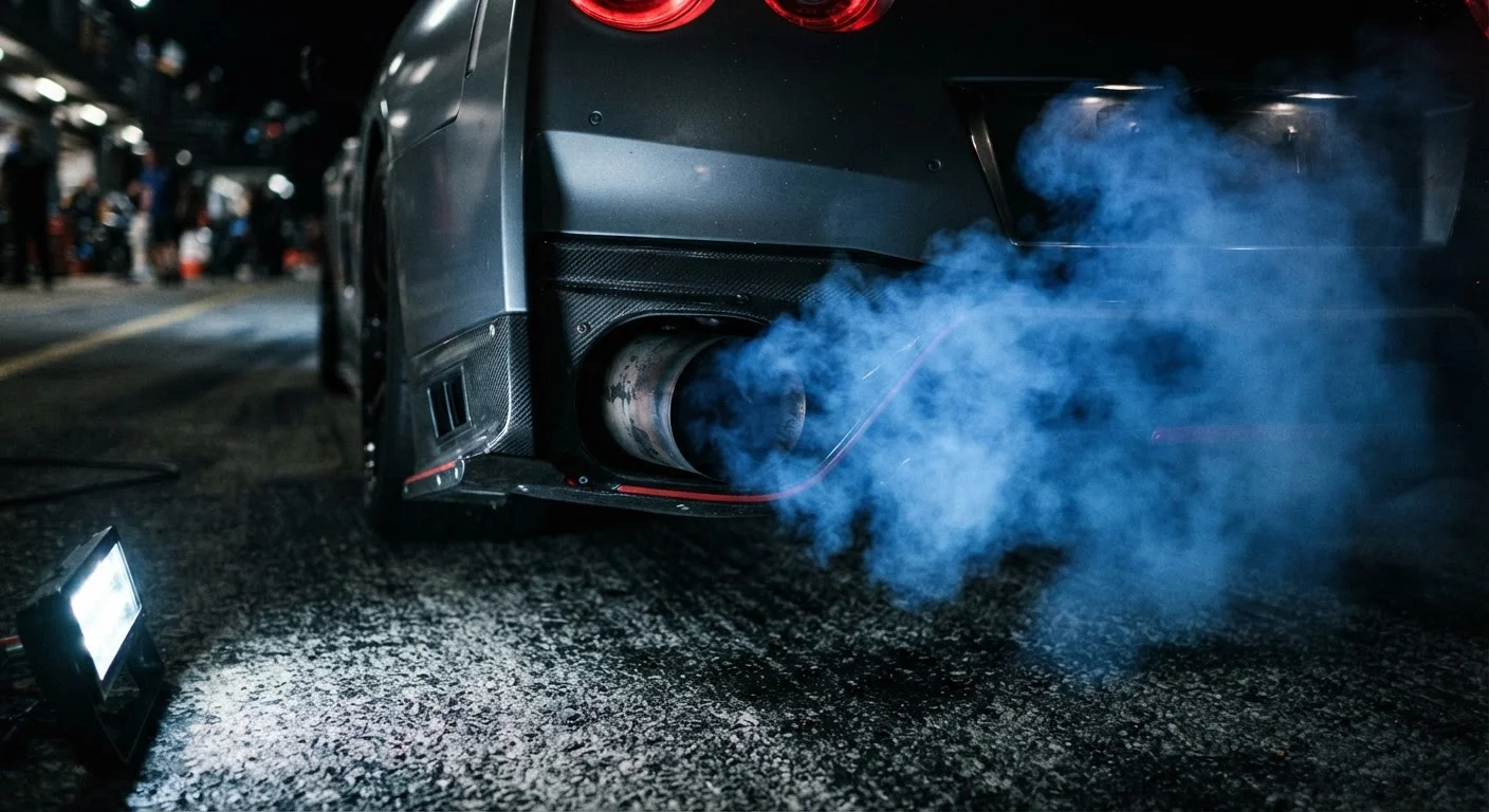 What Colored Exhaust Smoke Reveals About Your Engine